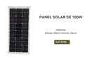 PANEL SOLAR DE 100W