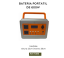 BATERIAS PORTATILES DE 600W