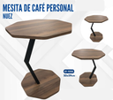 MESITA DE CAFÉ PERSONAL NUEZ