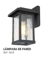 Farol de pared industrial para exteriores
