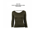 BLUSA FASHION MANGA LARGA MICROFIBRA