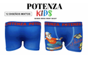 BOXER NINOS PRINT MILKY