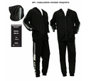 2PC. CABALLEROS JOGGER CHAQUETA NEGRA