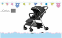 COCHE P/BEBE GRIS