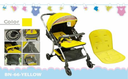 COCHE P/BEBE AMARILLO