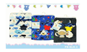 MANTA P/BEBE VARON ESTAMPADA CON PITO