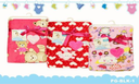 MANTA P/BEBE HEMBRA ESTAMPADA CON PITO