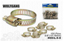 ABRAZADERAS 5/8" 100/Pza ANCHO:8MM