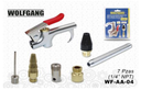 ACCESORIOS NEUMATICOS SET 7 PCS