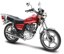 Moto Suzuki GN125H